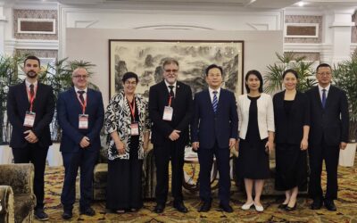 El alcalde de Villena y su homólogo chino de la ciudad de Guilin abren el proceso de hermanamiento entre los dos municipios