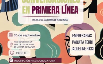 Las empresarias Paqui Ferri y Jaqueline Ricci, protagonistas del ciclo ‘Conversaciones en primera línea’ de la concejalía de Igualdad