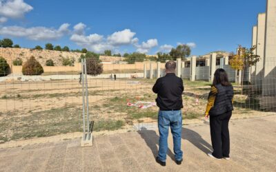 El Ayuntamiento inicia la construcción de los primeros 240 nichos de la ampliación del Cementerio Municipal